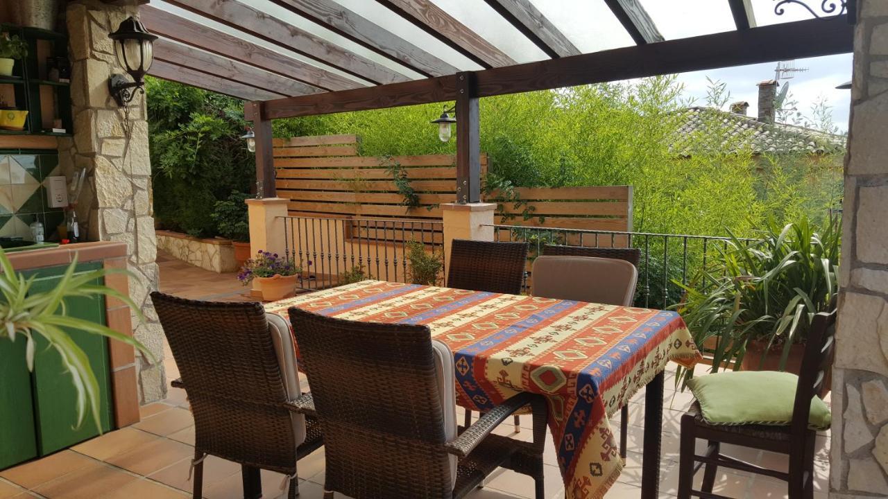 Casita Con Piscina Y Barbacoa Privada Villa Blanes Ngoại thất bức ảnh