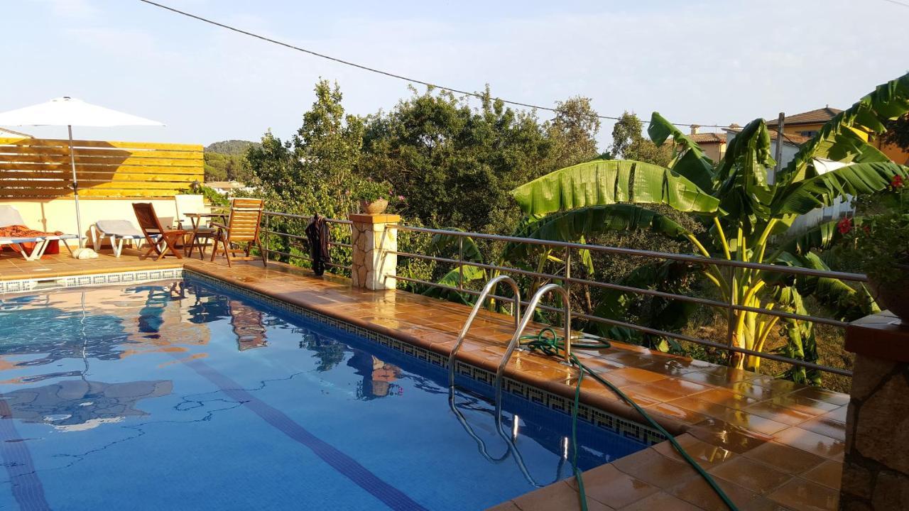 Casita Con Piscina Y Barbacoa Privada Villa Blanes Ngoại thất bức ảnh