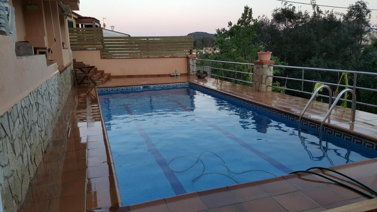 Casita Con Piscina Y Barbacoa Privada Villa Blanes Ngoại thất bức ảnh