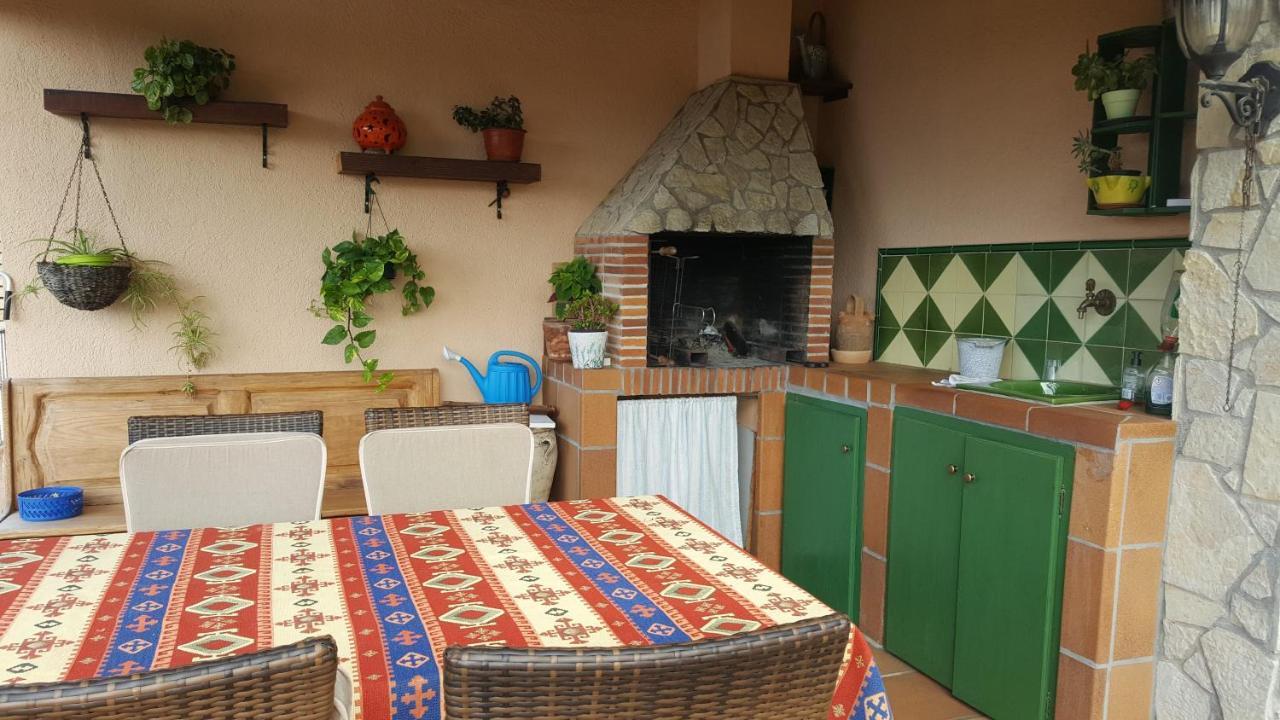 Casita Con Piscina Y Barbacoa Privada Villa Blanes Ngoại thất bức ảnh